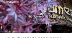 Desktop Screenshot of gilgameshbar.com